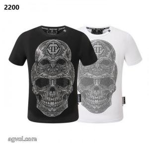 ブランド 偽物 激安 通販冬の最新ファッション即完売半袖Tシャツフィリッププレイン