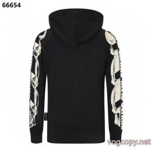 気分が上がる ロゴが印象的 人気チャームコピー 商品 販売コートPHILIPP PLEIN