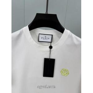 TシャツPHILIPP PLEINブランド 偽物トップスをインするスタイル 一生モノ 在庫数限定.