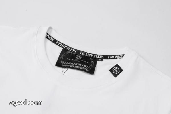 最前線2025素敵なデザイン激安 ブランドフィリッププレイン半袖Tシャツ 2