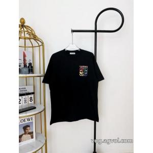 ブランド コピー ショップLOEWE天然着色 極上の着心地 個性的 半袖Tシャツ
