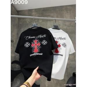 特別価格 支持率が高い2026最新作 華やかな印象半袖TシャツCHROME HEARTSスーパー コピー 通販