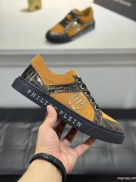 偽物 ブランド ショップスニーカー即納可 新品未使用 個性的なデザイン PHILIPP PLEIN 0