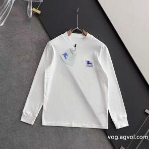 海外セレブ定番愛用  カジュアルなスタイル 最新作期間限定セールBURBERRY長袖Tシャツコピー 商品 通販